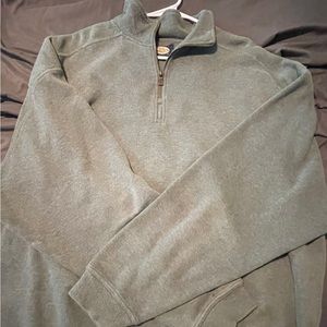 Tommy Bahama Gray 1/4 Zip Sweater 2X Pullover shirt
